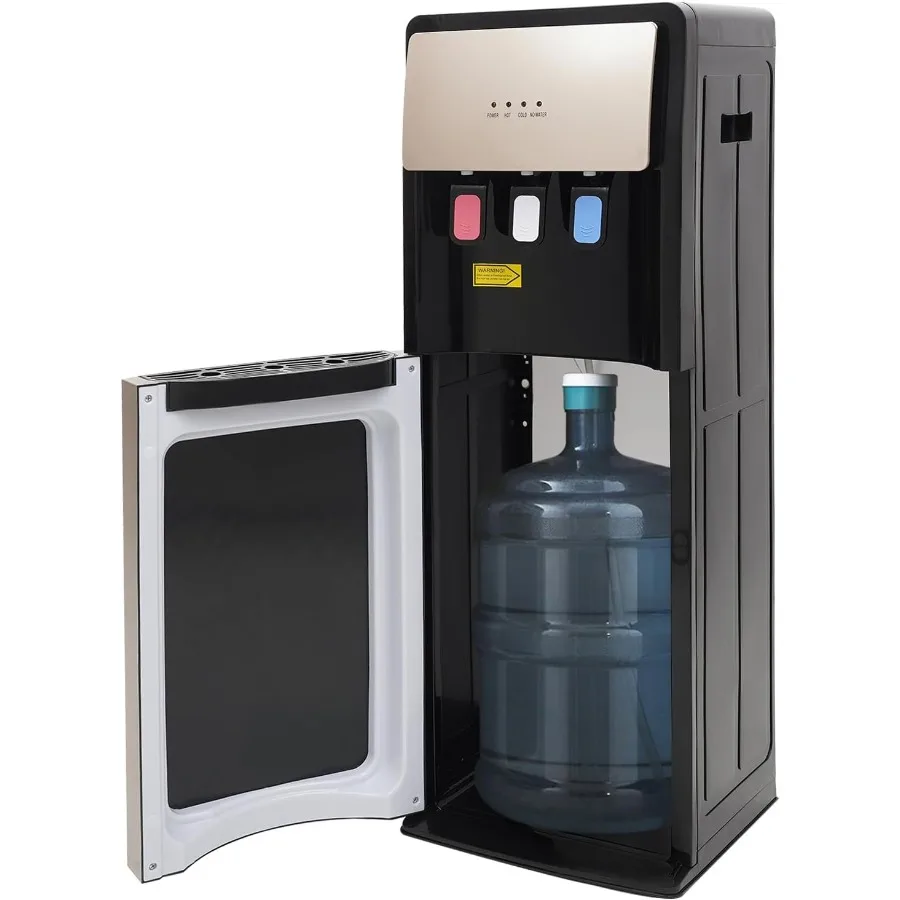 

Bottom Loading Water Cooler Dispenser with 3 Temperature Settings for Hot Cold and Room Temperature Water Compact Standing Wate