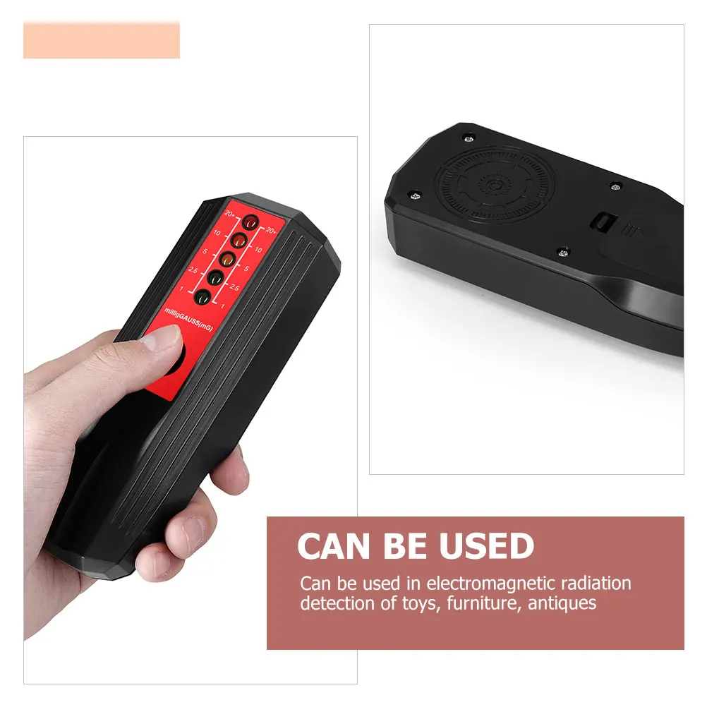 

Electromagnetic Tester Emf Meter Led Indicator Digital Radiation For Magnetic Electric Field Gauss Meter