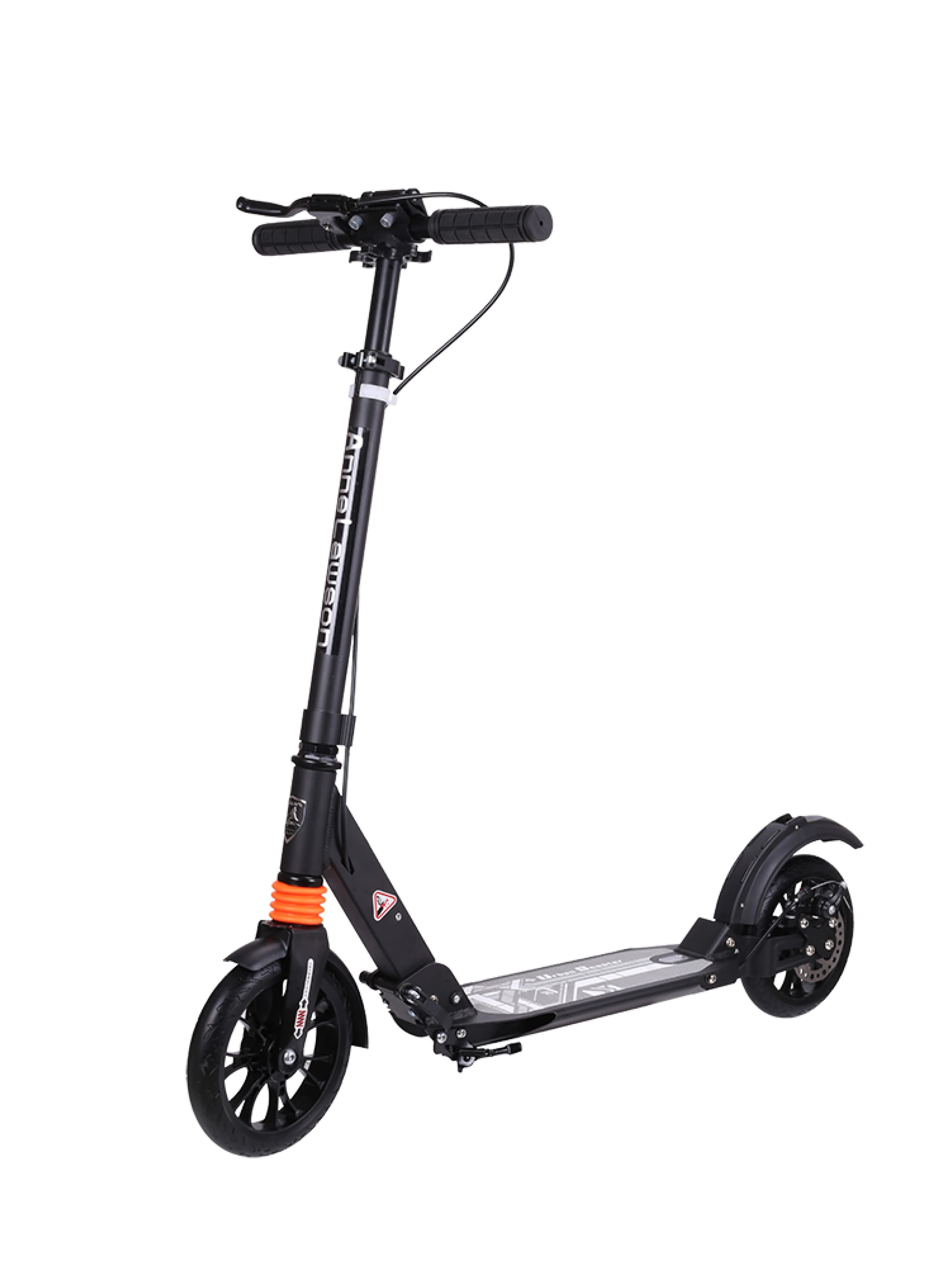 Adult Kids Aluminum Foldable Scooter 100kg Capacity Adjustable Height PU Wheels City Travel Lightweight Kick Scooter Durable