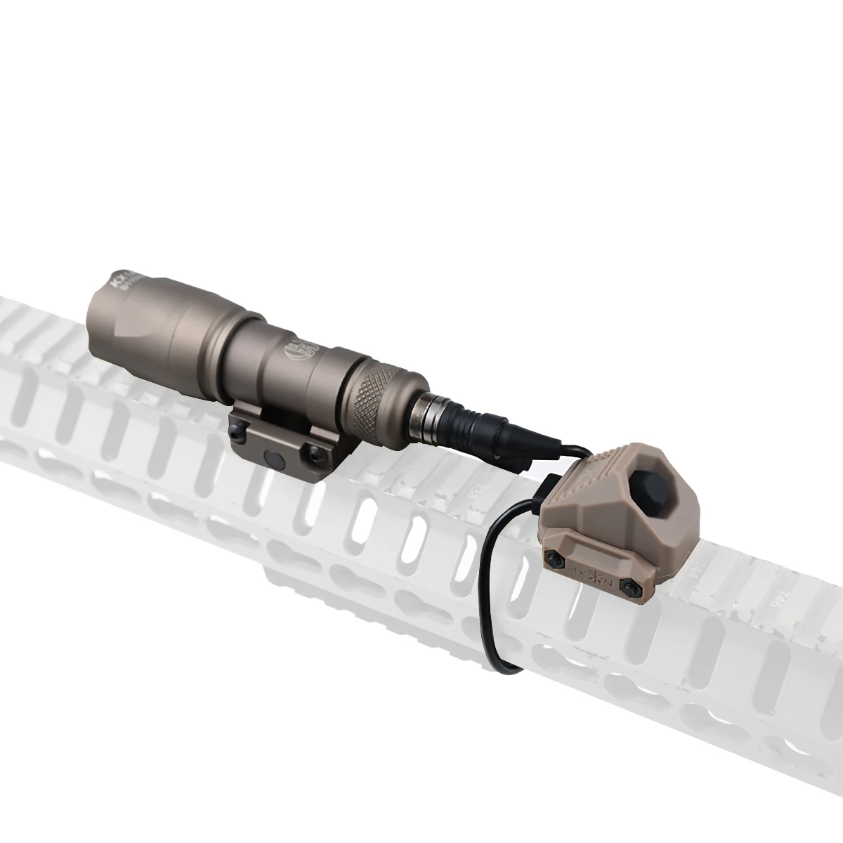 وحدة AXON SL التكتيكية مفتاح الضغط عن بعد Modbutton Surefire M300 M600 2.5 3.5 SF رافعة التوصيل صالح 20 مللي متر السكك الحديدية NGAL PEQ الليزر #1