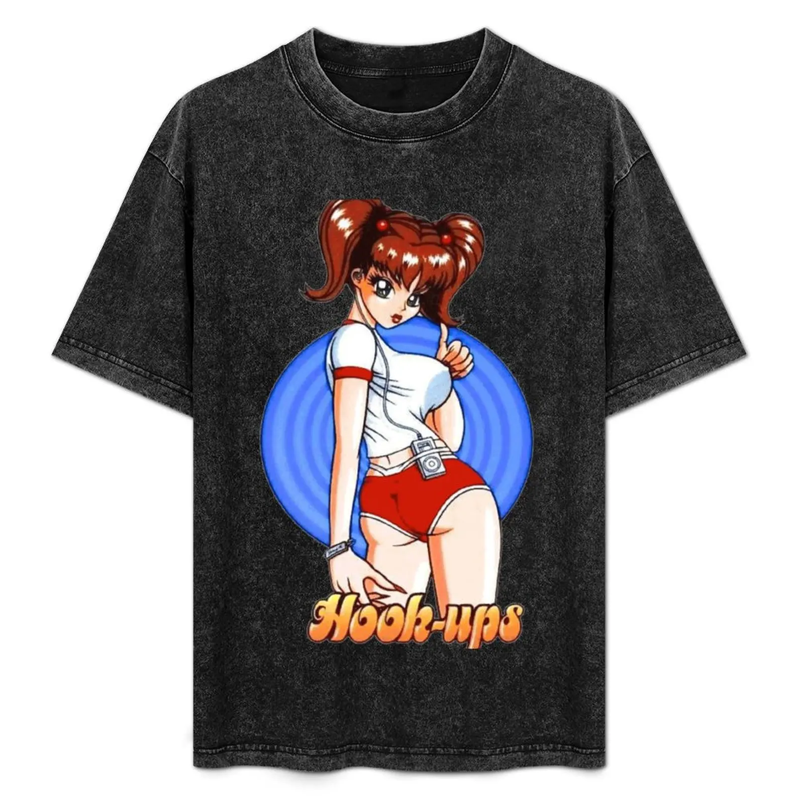 

The Chick Hook-Ups Skate Oldschool T-Shirt summer top customizeds blue lock quick drying mens graphic t-shirts pack