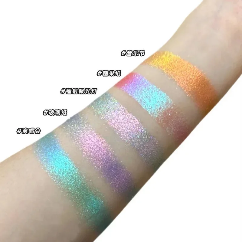 Sheeneffect Candy Color Chameleon Eyeshadow Super Shimmering Single Color Eye Shadow Embellishes Korea Eye Makeup Cosmetics