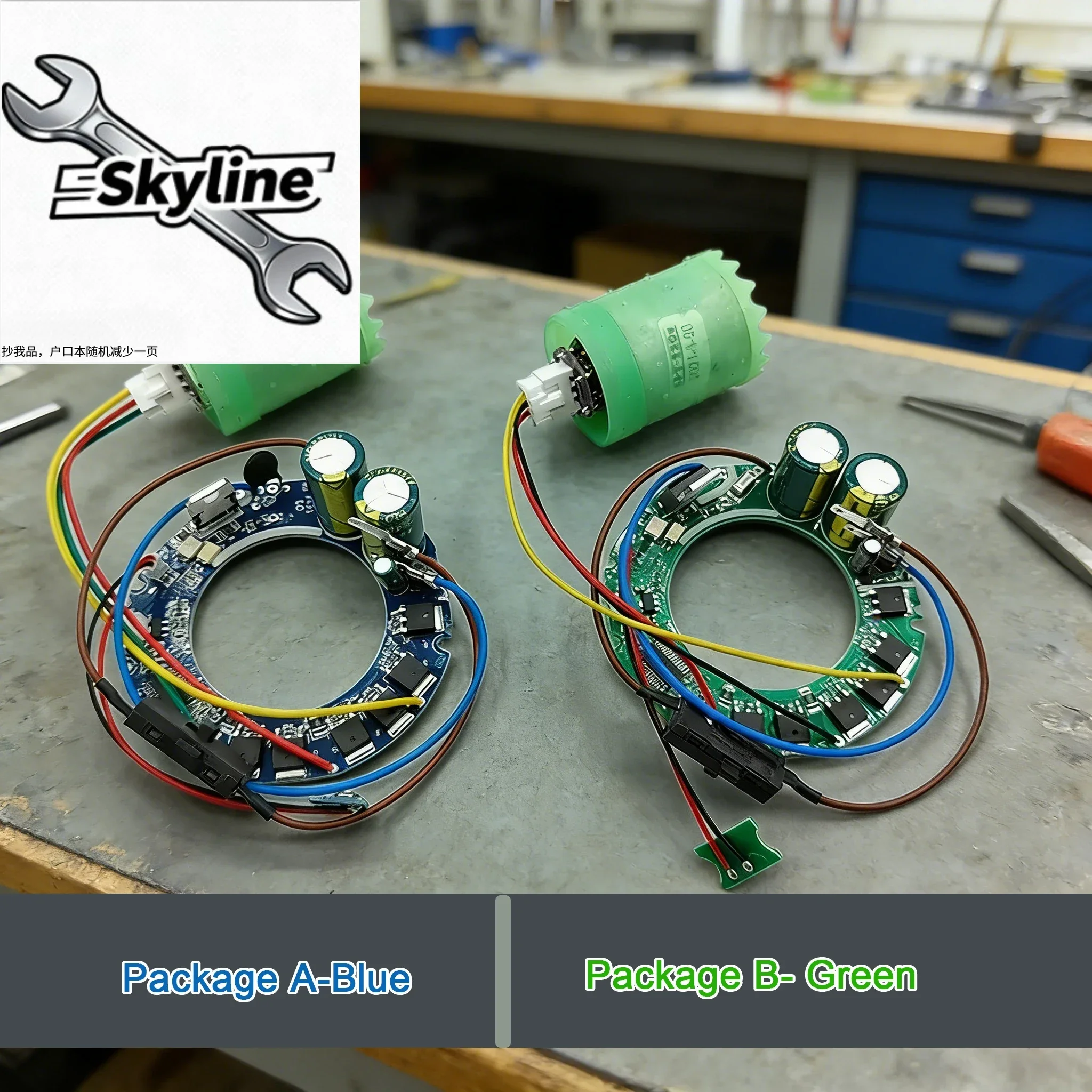 High-Speed 100000RPM BLDC Motor AC220V Three-Phase Brushless Electric Engine for Dyson Hair Dryer Air Duct with 3-Stage Driver