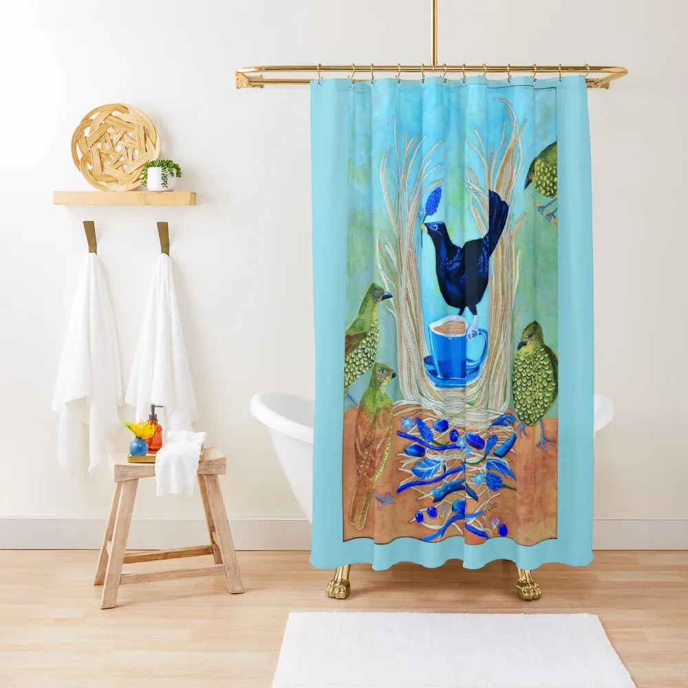 

Show-off Shower Curtain Bathroom Box Cover Waterproof Shower Bathroom Deco Curtain