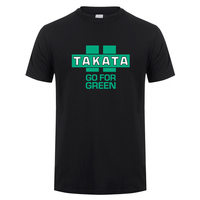 Takata T Shirt Men Summer Short Sleeve Cotton T-shirts Man Tops Cool Tshirt