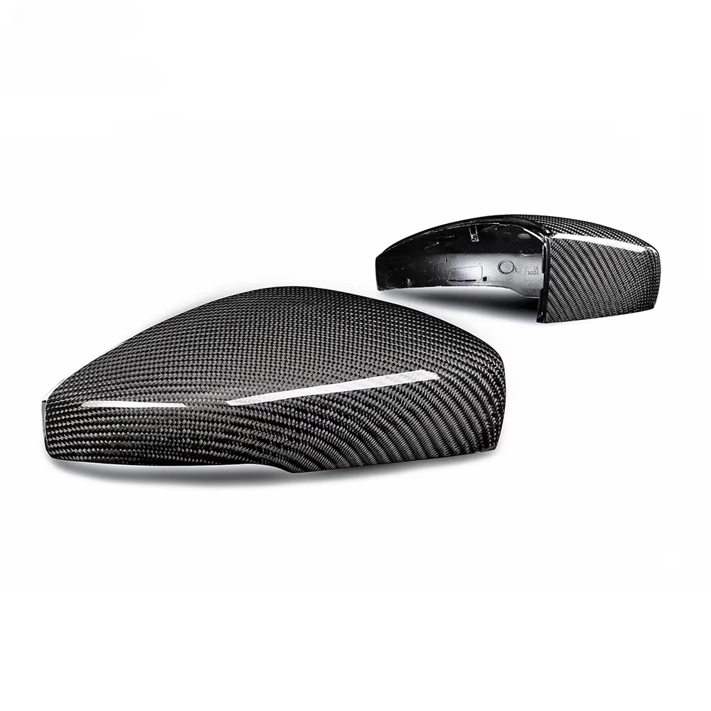

2014-2018 POLO Накладка на зеркало из настоящего углеродного волокна для замены корпуса зеркала бокового вида для автомобилей VW POLO