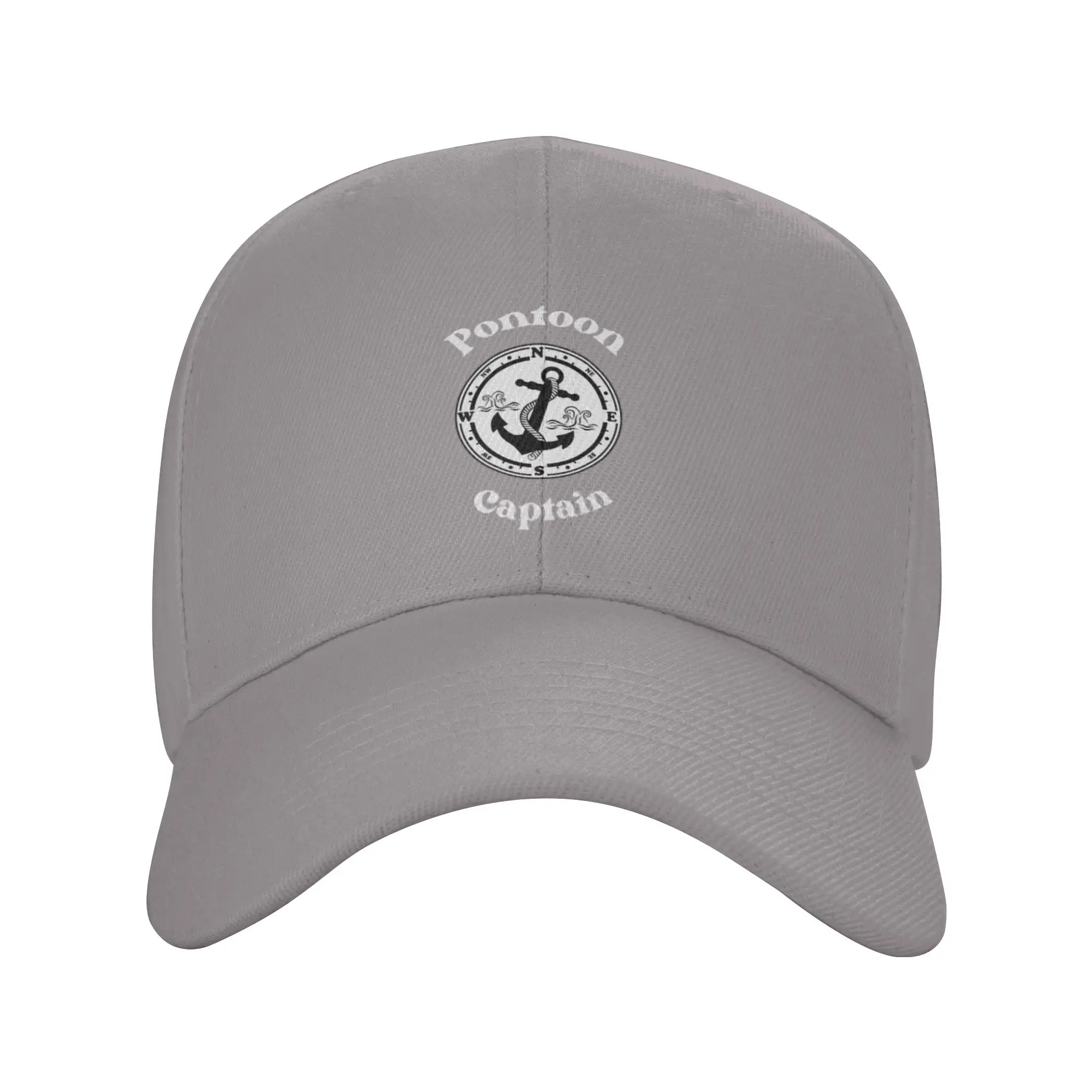 Hot Sale Pontoon captain black background Baseball Cap  Gift Caps Women  Outdoor Walking Caps Women