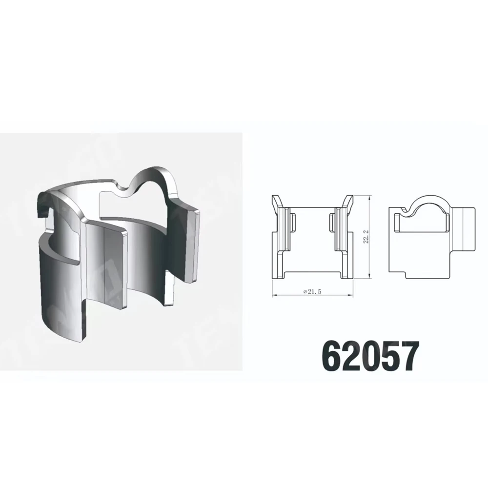 10/50/100 PCS Suitable for Audi and Volkswagen Fuel Injector Clips and Fasteners 06D133036H 06D133036K