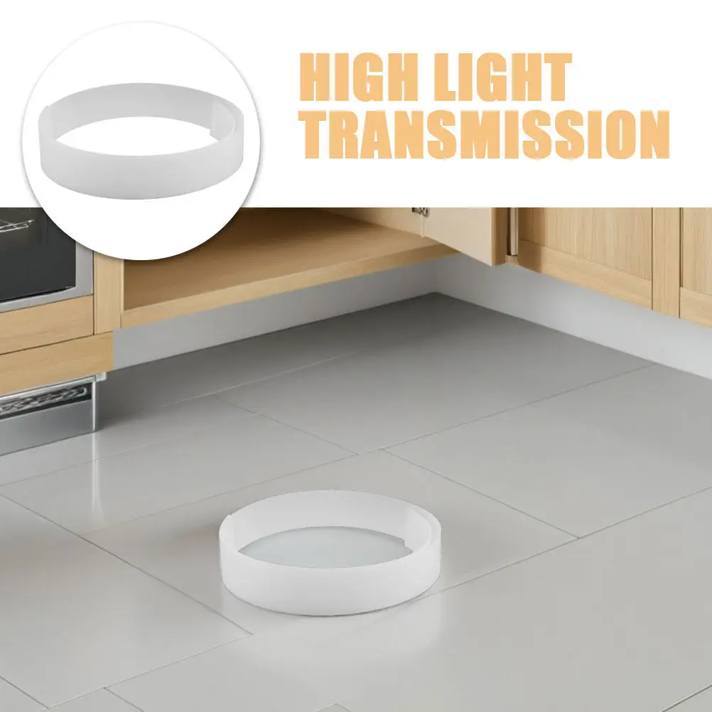 2Pcs LED Light Strip Diffuser Panel Flexible Optical Scattering Sheet Plastic Lens Replacement for Home Walls Countertops 0.5mm