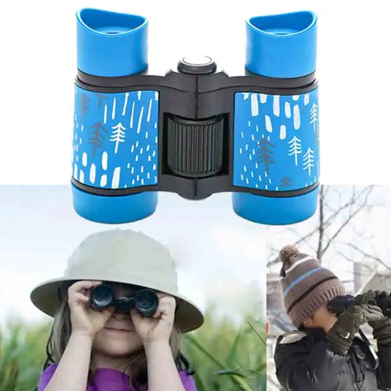 Professional 11.2x4x9cm Kids Binocular Telescope Children Educational Learning Telescope Bird Watching Folding Optics telescope