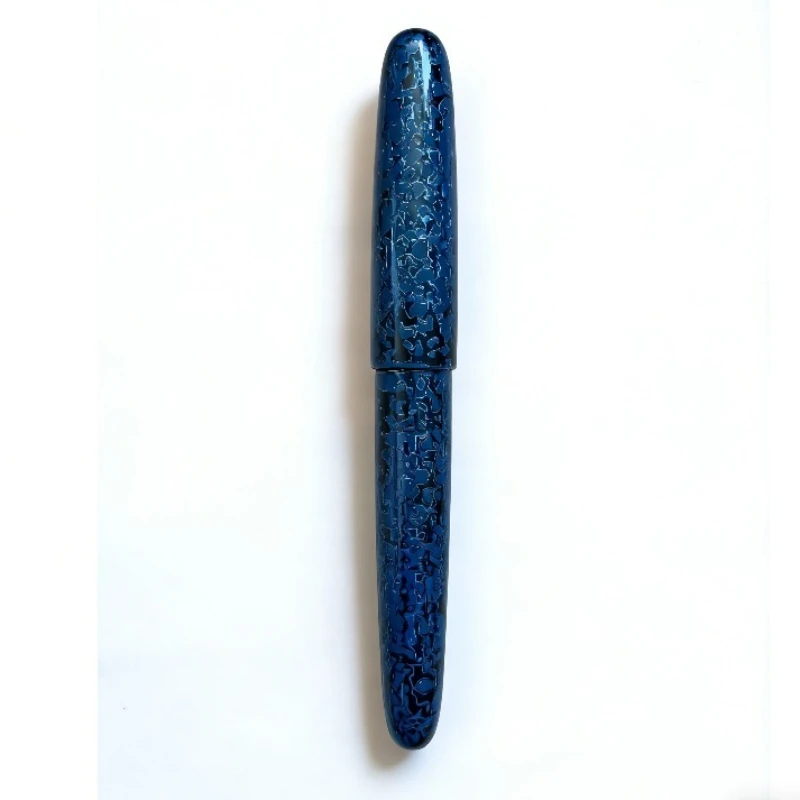 BALAOYE Long Knife Fountain Pen Fish Scale Nib 18-layer Lacquer Bock Ink Pen  Business Office Signature High Quality Writing Pen