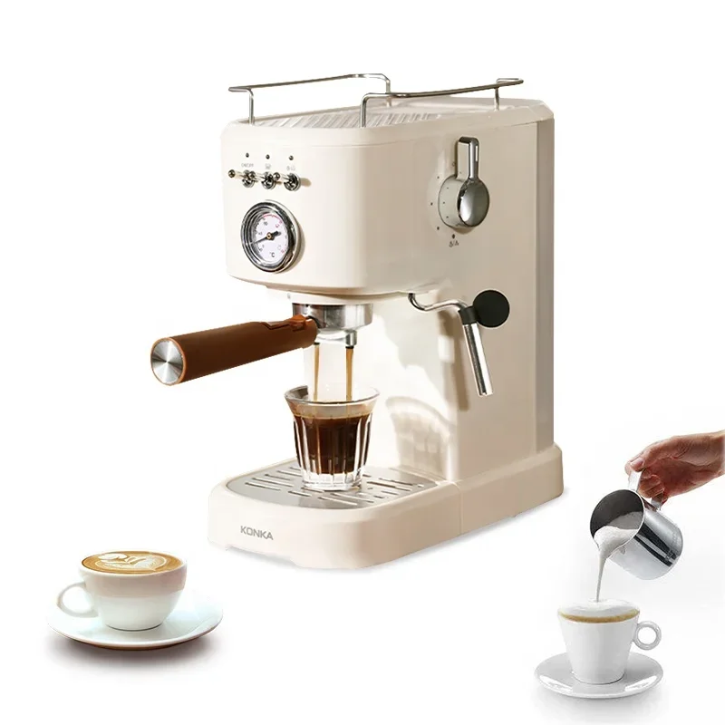 

20 Bar Espresso Machine Italian Semi-Automatic Coffee Machine with Milk Foam Function for household