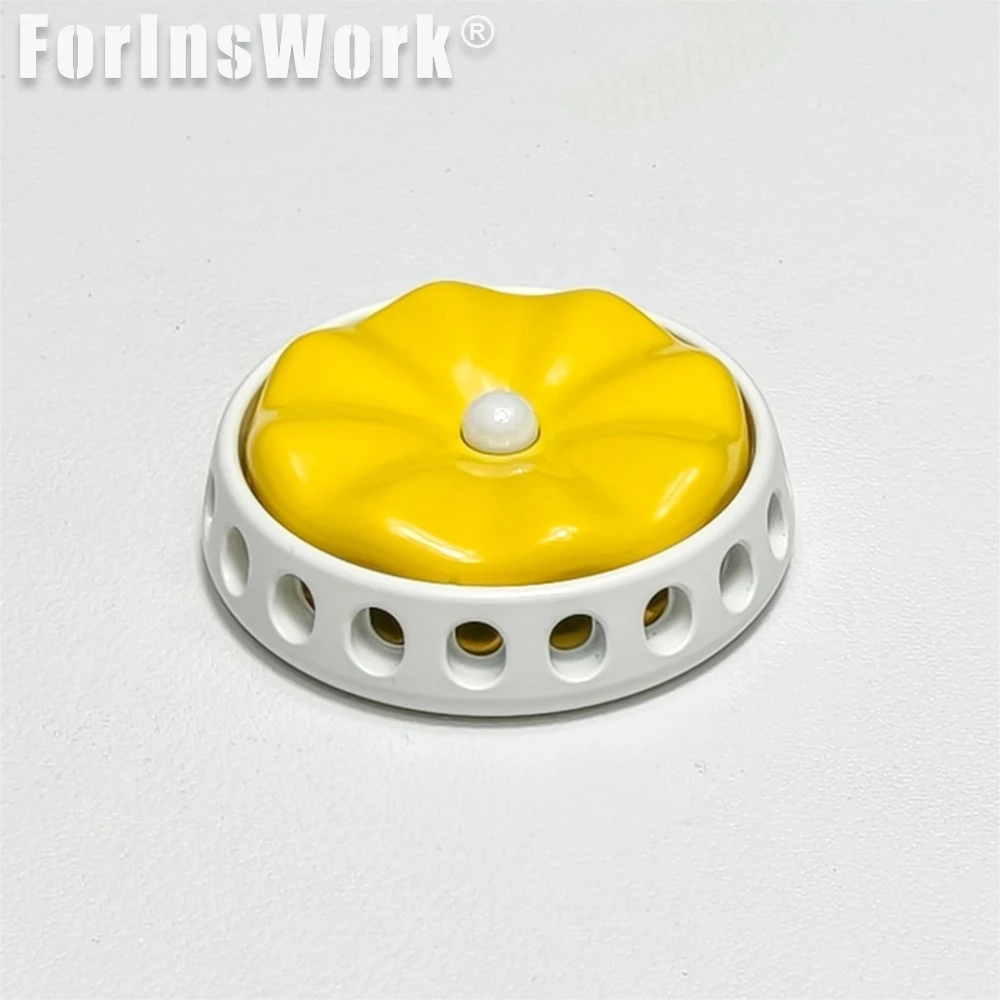 永遠の花ステンレス鋼セラミックコーティングされたローター回転計減圧おもちゃフィジェットおもちゃ大人のテーブルおもちゃ