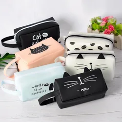 Cute Cosmetic Bag Women Travel Wash Pouch Female Bath Cosmetics Makeup Bag Student Pencil Case Tote Toiletry Bag Neceser Mujer