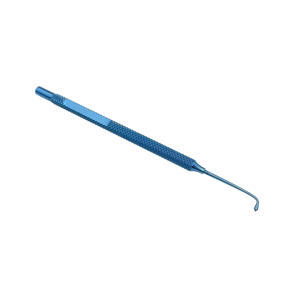 Urrets-zavalia marqueur scleral crochet de chirurgie en titane Instruments chirurgicaux ophtalmiques outil à Double paupière
