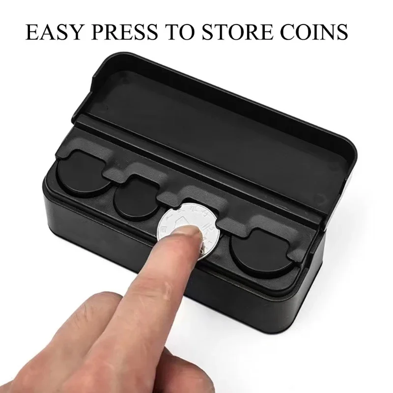 2022 New Universal Storage Coin Money Dispenser Mini Change Storage Box for Most