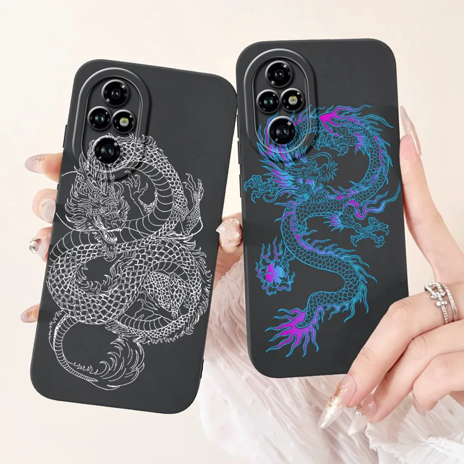 For Honor 200 200Pro 200Lite Case Soft Silicone Back Cases Panda Marble Draagon Cat Astronaut Phone Cover For Honor 200 Pro Lite