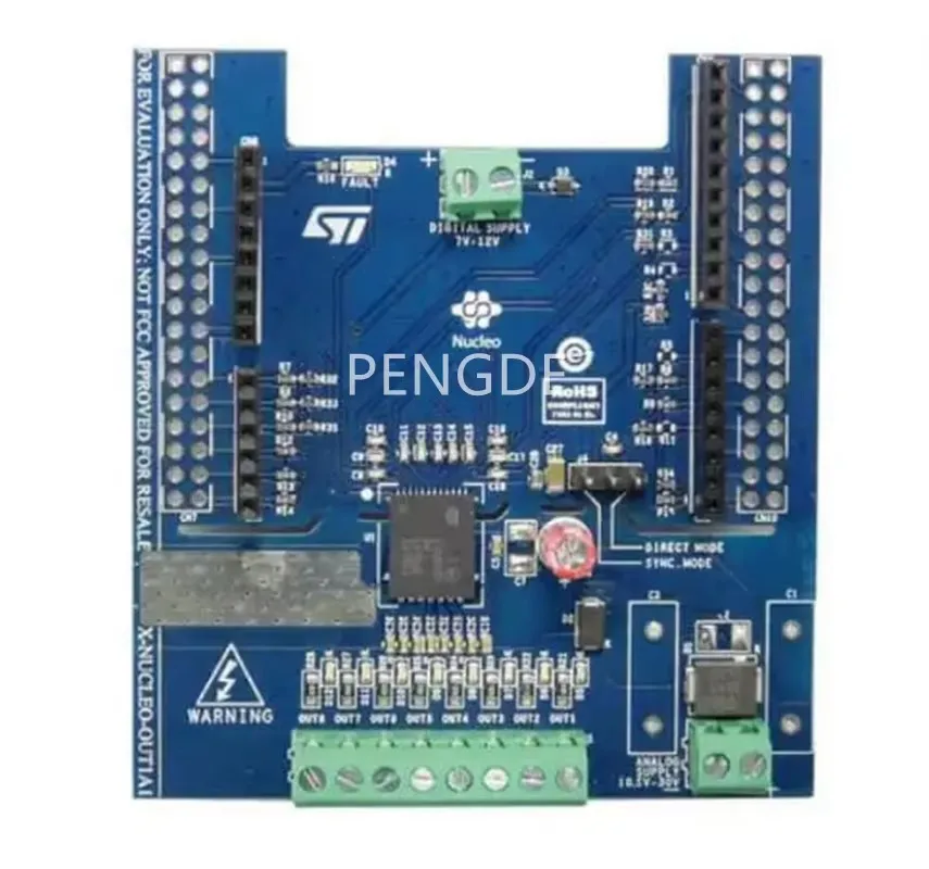 X-NUCLEO-OUT01A1 STM32 Nucleo industrial digital output expansion board for ISO8200BQ