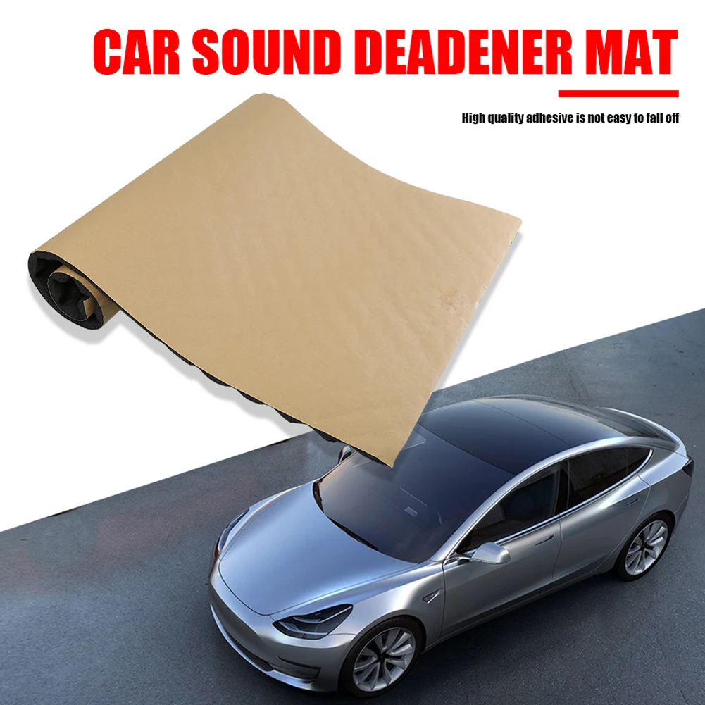 

Car Sound Deadener Mat Practical Car Soundproof Insulation Mat Sound Deadening Automobile Accessories