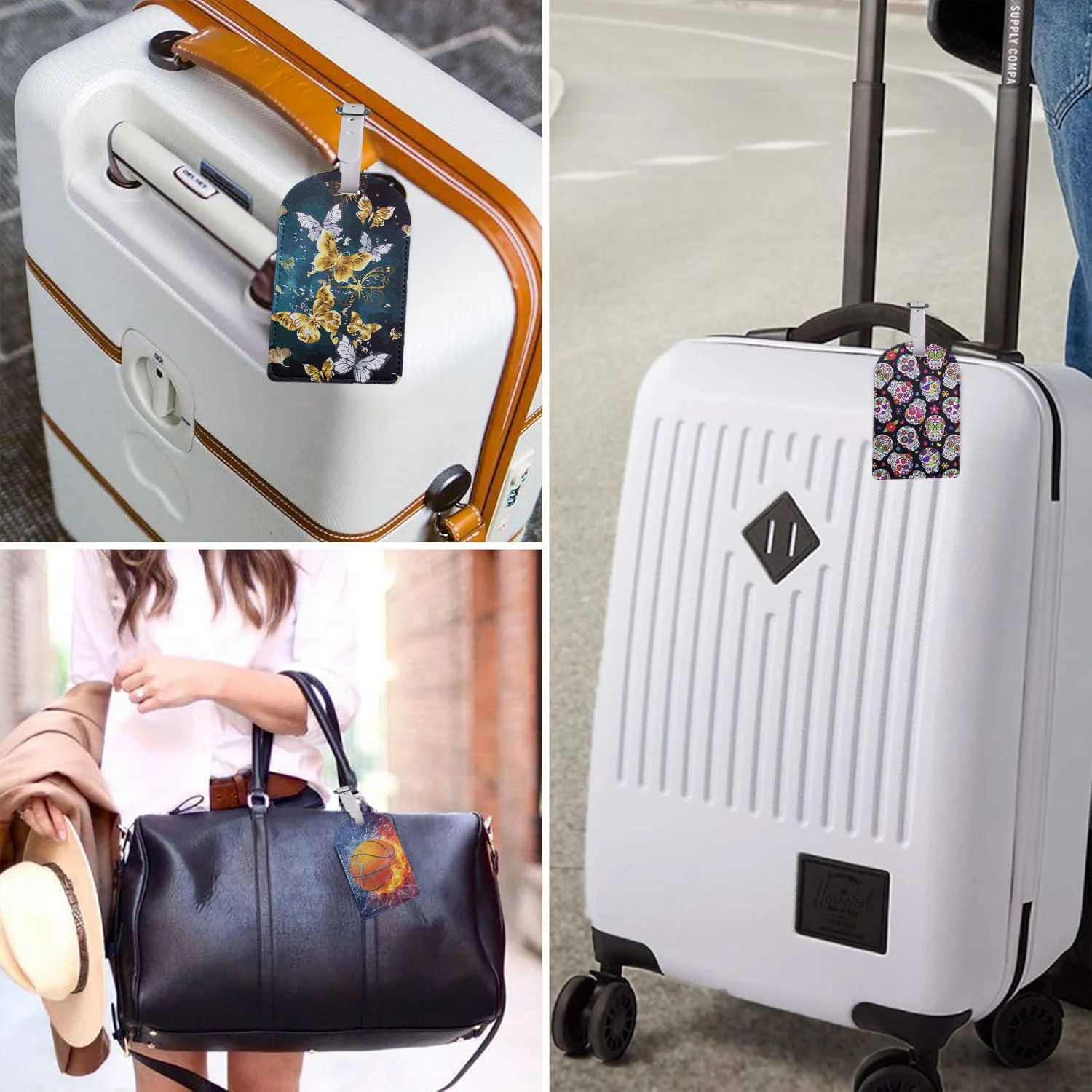 Creative Luggage Tags Personalized Airplane Travel Practical Accessories Cruise Travel Suitcase Tag Anti Lost