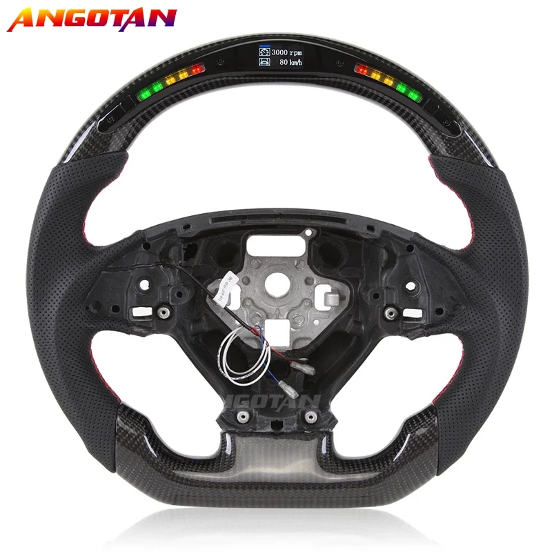 

Comaro Customize Led Carbon Fiber Steering Wheel For Chevrolet Corvette Comaro C7 2011 2012 2014 2015 2016 2017 Steering Wheel