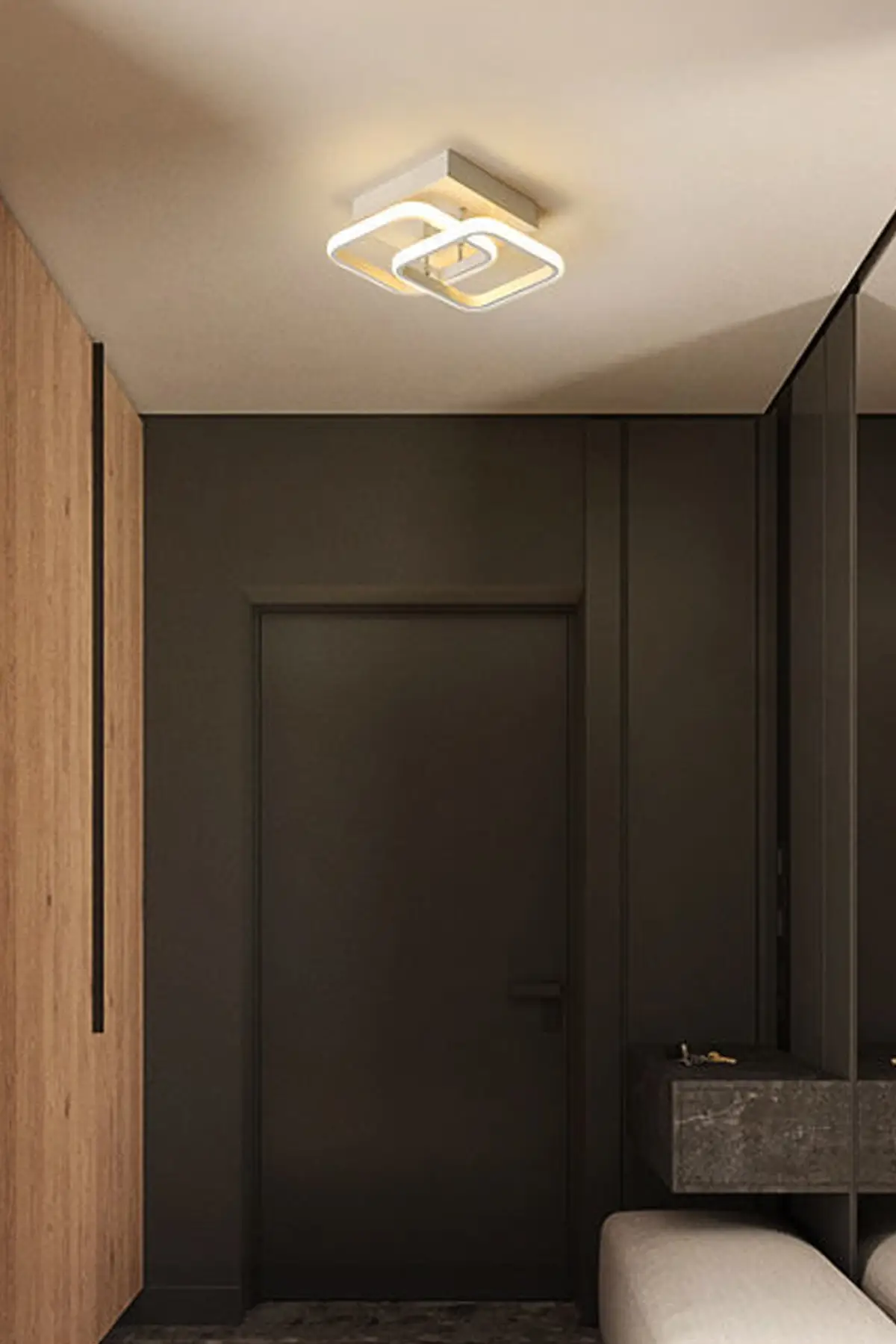 

DOLBOVI Holled chandelier for corridor entrance for Modern led hall