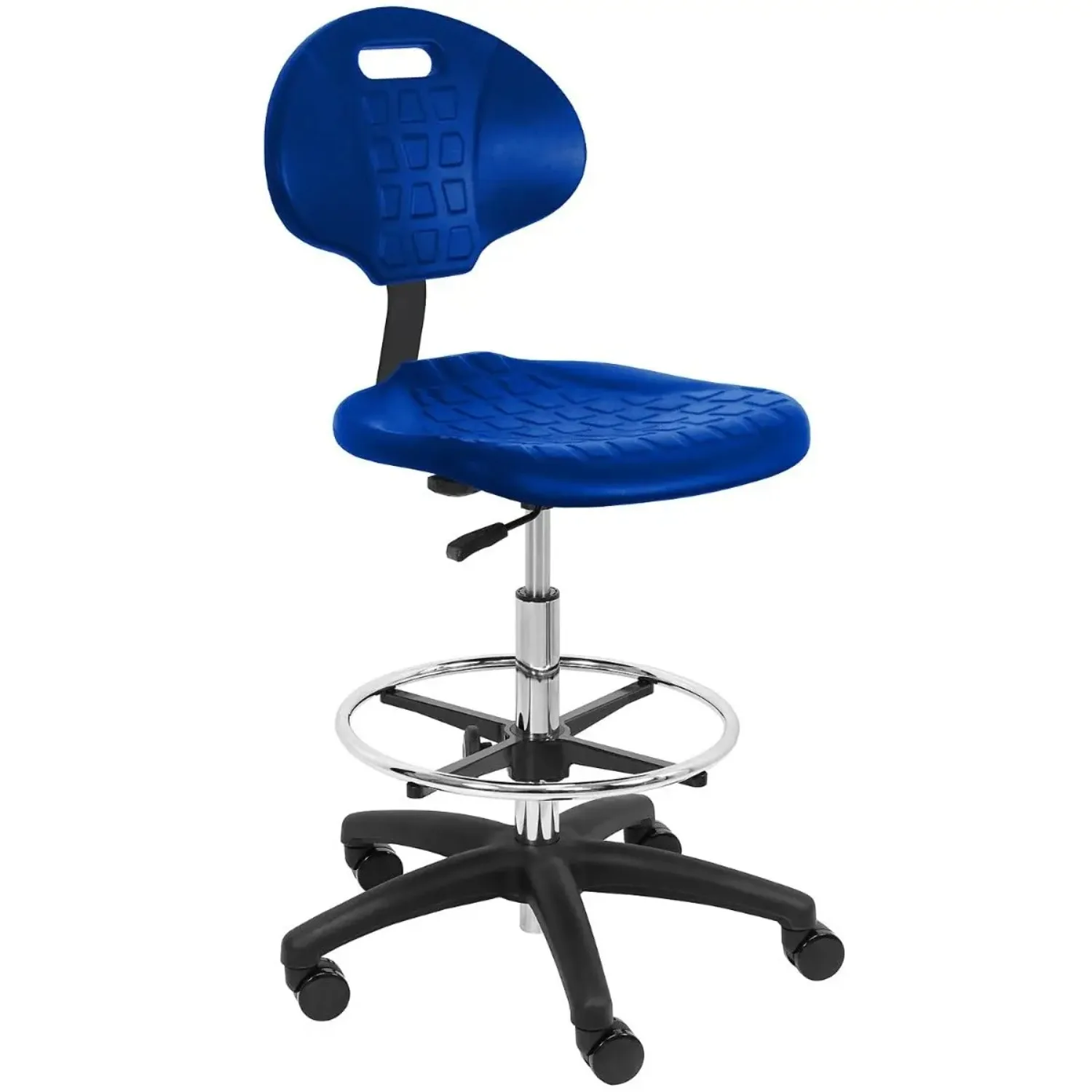 Blue Urethane Office, Drafting, and Task Chair
