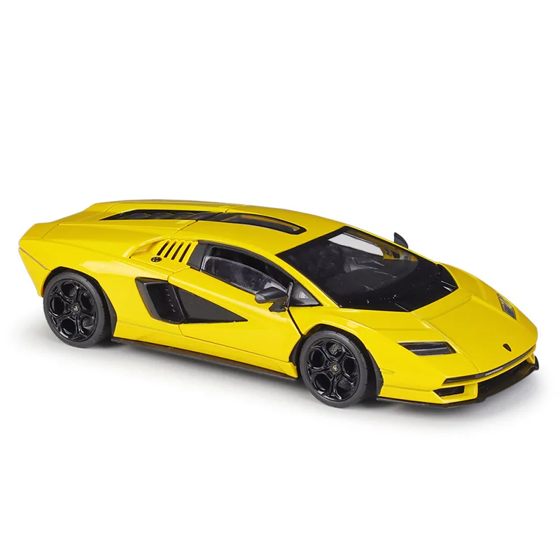 WELLY 1:24Lamborghini Countach LPI800-4 Sports Car Models Diecast Metal Simulation Alloy Toys Car Model Collection Decoration