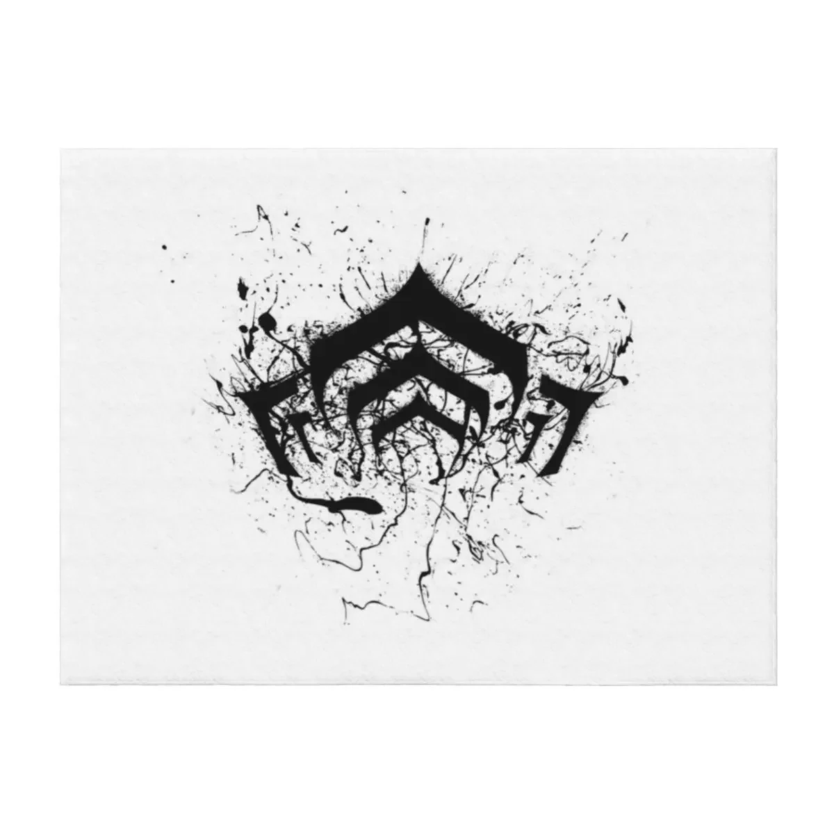 

warframe logo Throw Blanket Decorative Sofas Hair for winter heavy to sleep Blankets