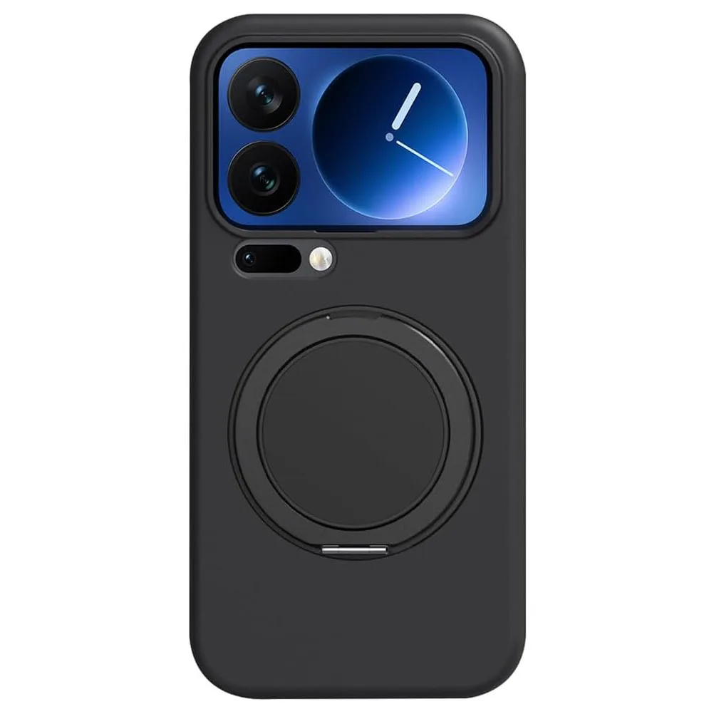 

Magnetic Case for Xiaomi 17 Pro Max/17 Pro/17, Heavy Duty Shockproof Liquid Silicone, Ring Holder, Slim Candy Color Shell