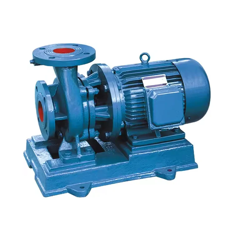 ISW High Quality Wholesale Electric Hot Water Circulation Horizontal Pipeline Centrifugal Pump