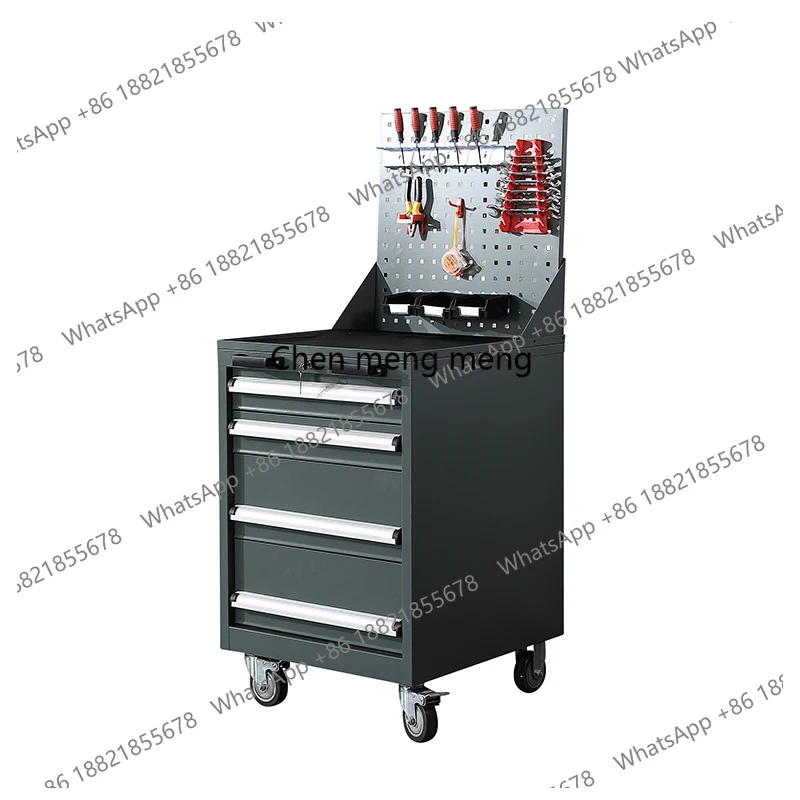 A55 5-7 Drawer Tool Cart Heavy Duty Rolling Cabinet Lockable Wheels For Garage Workshop Auto Repair Storage