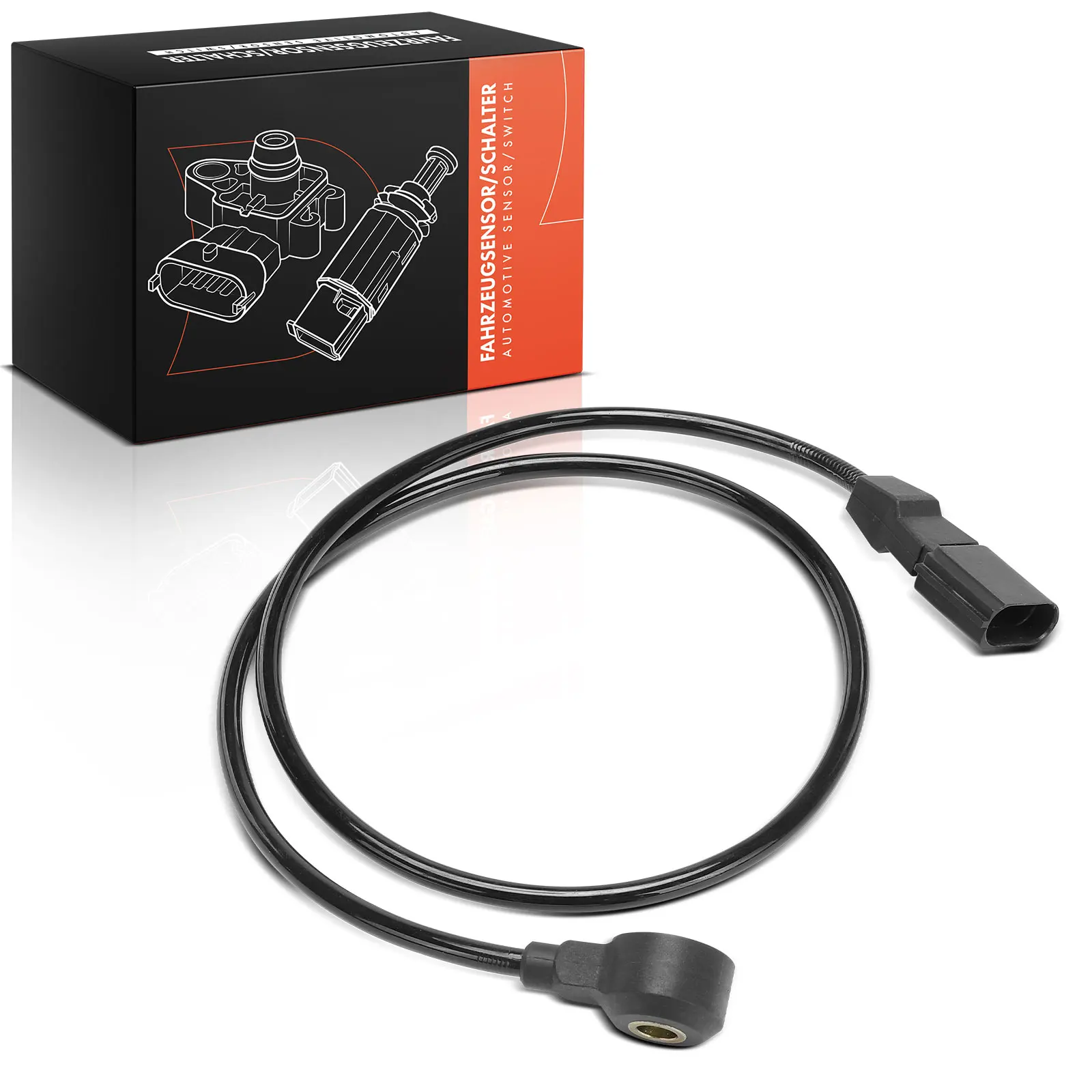 Frankberg 1x Klopfsensor Klopfgeber für VW Golf 6 Beetle 5C Jetta Audi A3 8P 8V Q3 8U TT 8J 07K905377C 07K905377A 07K905377E