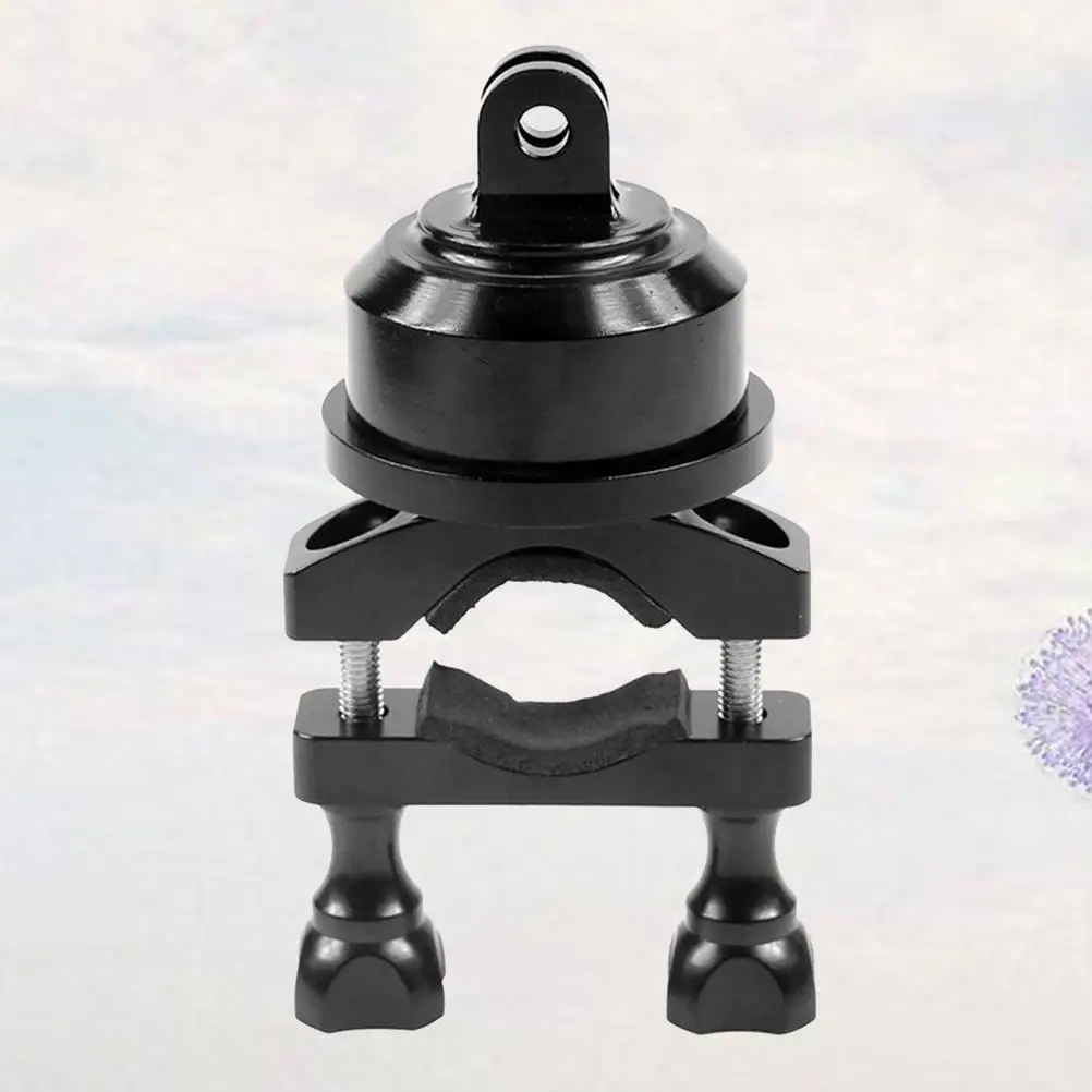 ขาตั้งกล้อง 360 องศาจักรยานเมาแฮนด์ที่วางโทรศัพท์รถจักรยานยนต์ทนทานน้ําหนักเบากล้องแอ็คชั่นอลูมิเนียมความเข้ากันได้