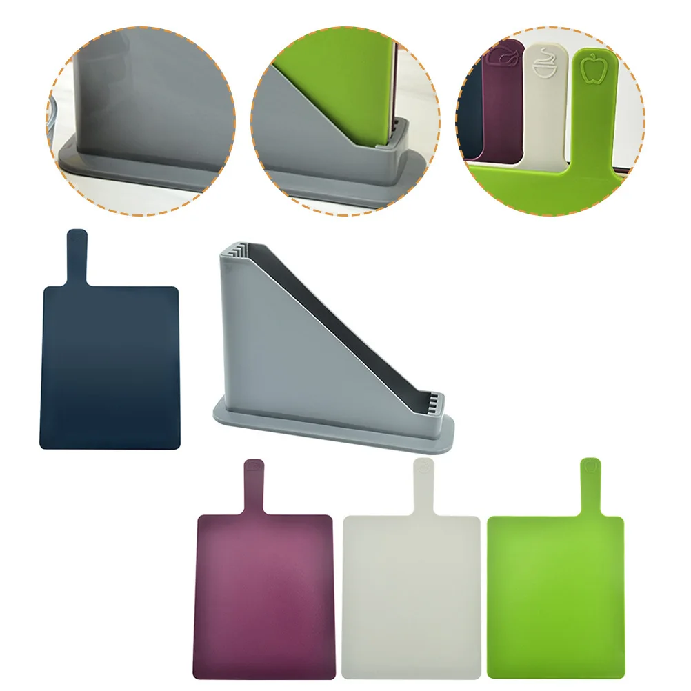 

1Set Classification Cutting Board Household Kitchen Tool Set for Fruits Vegetables Bread Easy Clean Chopping Board