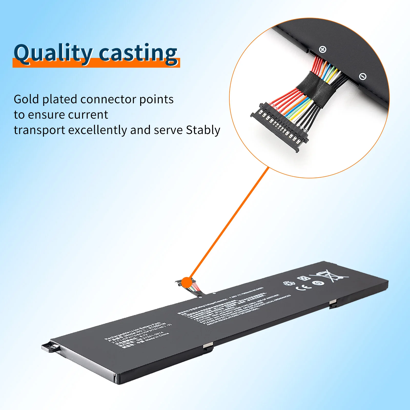 BVBH R15B01W nuova batteria per Laptop per Notebook Xiaomi Pro 15.6 "GTX TM1701 serie 7.6V 7900mAh 60.04WH