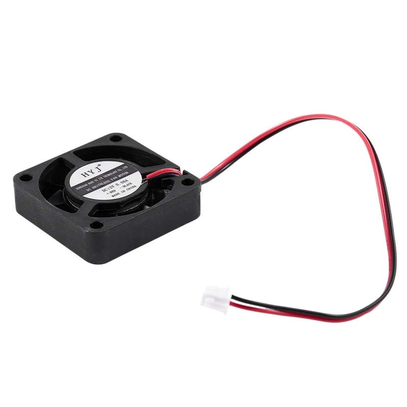 RISE-3X DC 12V 0.1A 2 Pin PC Case CPU Cooler Cooling Fan 40Mm X 40Mm X 10Mm