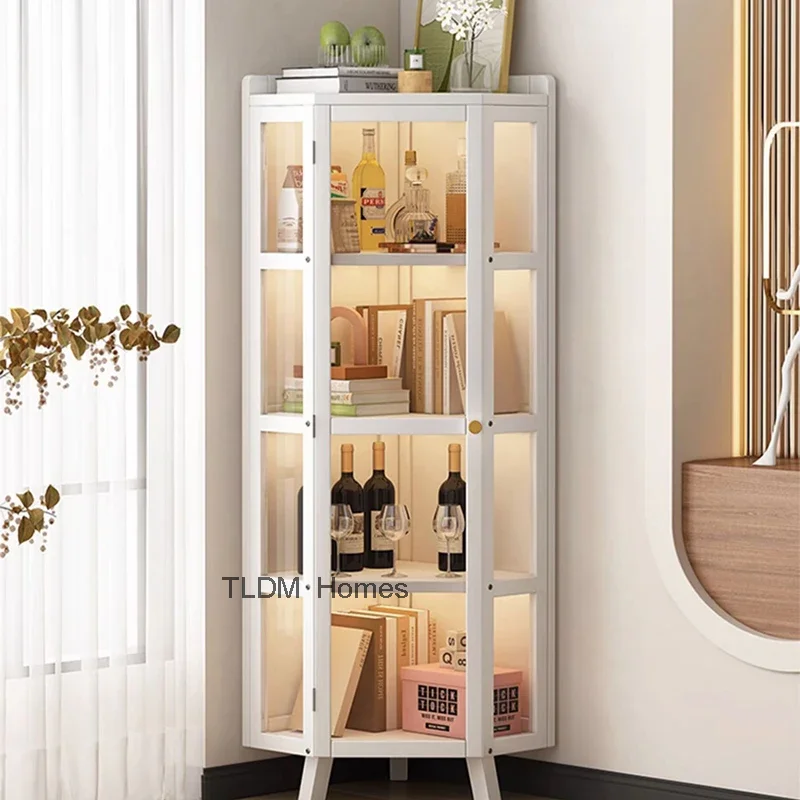 standing hardwood cabinets living room display luxury whisky white cabinets wine corner woonkamer kasten vitrine salon meuble