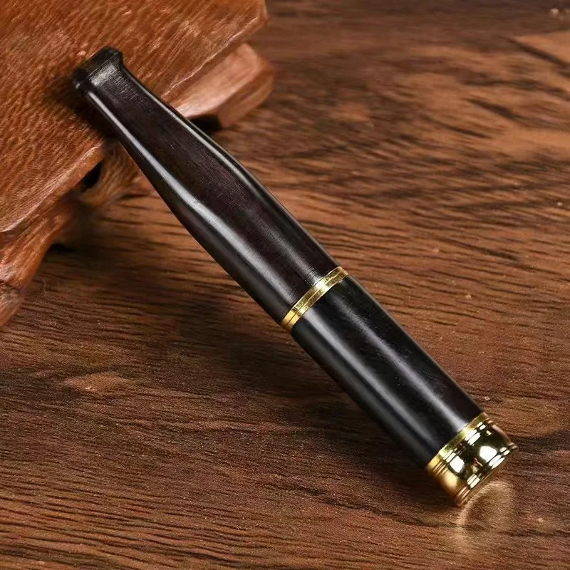 Wooden Portable Smoke Filter Circulation For Thick Thin Smoking Holders Reduce Tar Washable Tobacco Filter Handmade Smoking Tool