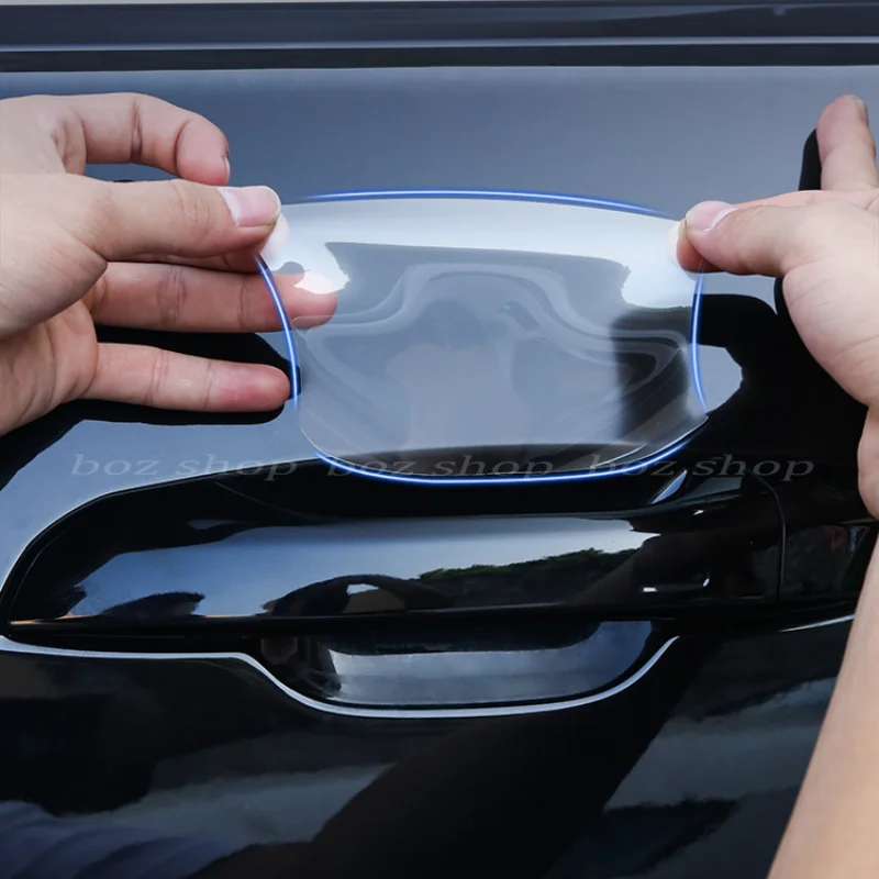 For Audi New A6L 2019-2024 Special Door Bowl Film Modified Door Handle Film Handle Scratch-proof Protective Film Anti-scratch