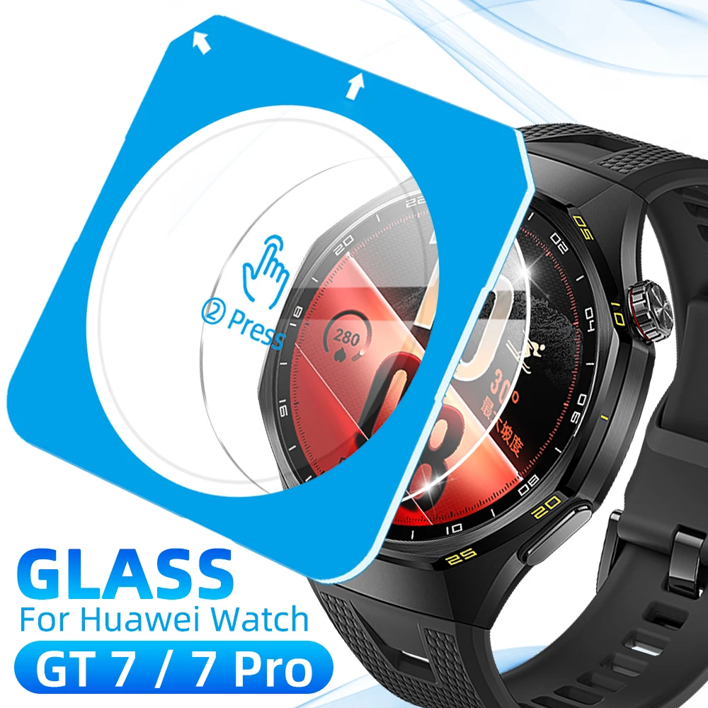 9H Tempered Glass for Huawei Watch GT 7 / 7 Pro 41mm 46mm Easy Installation Screen Protector Bubble Free For GT7 Accessories
