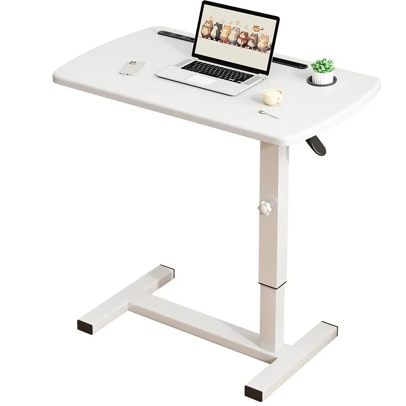 

Bedside table removable lift flip table bedroom dormitory narrow crack small computer table lazy simple desk