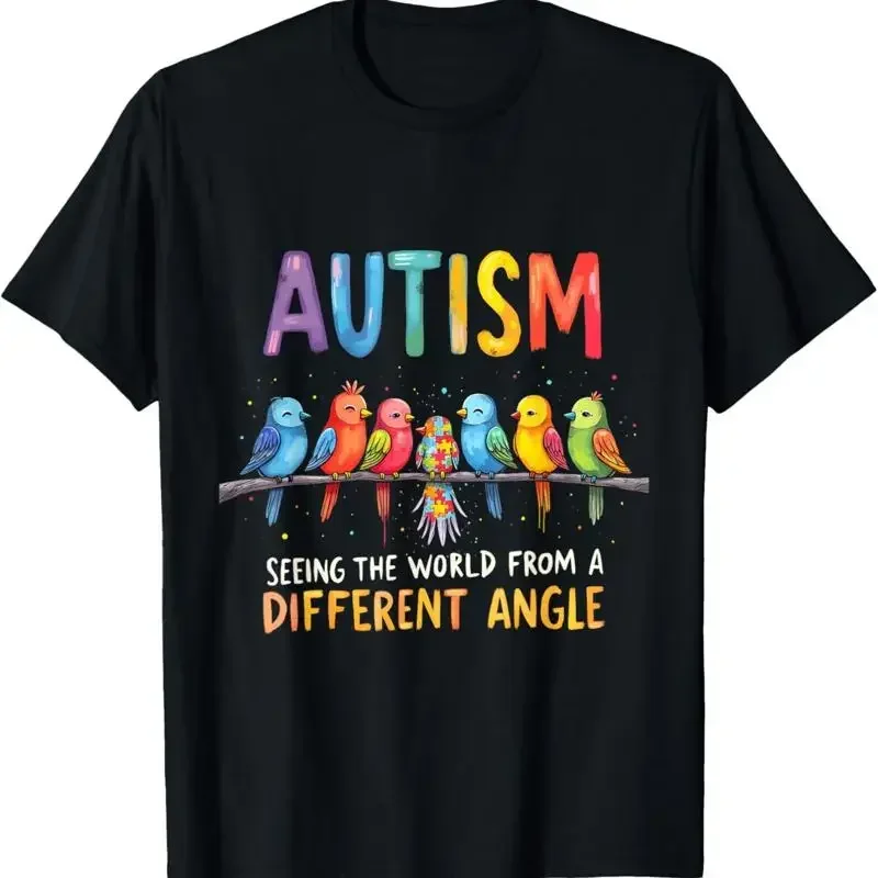 Autism Awareness Different Angle Neurodiversity Design T Shirt