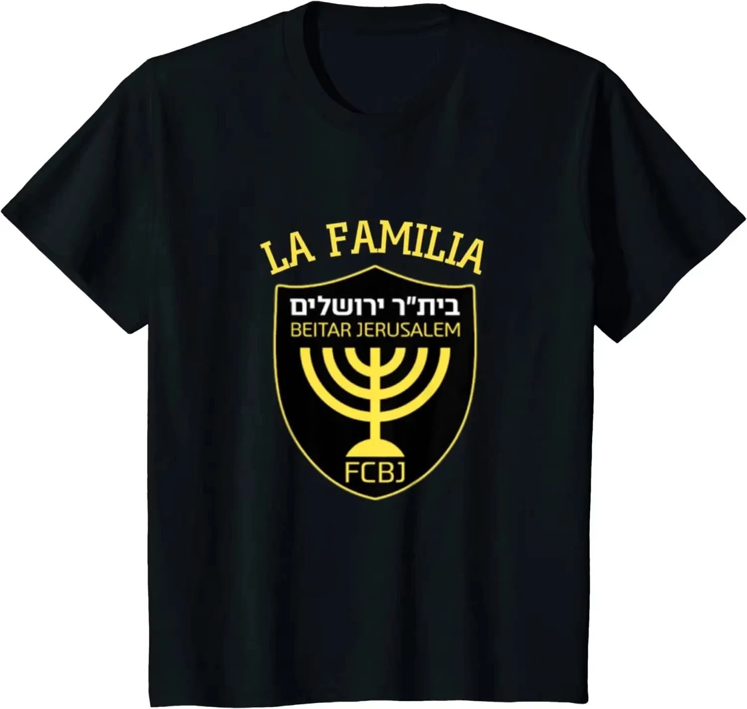 2026 Cotton Casual Graphic T Shirts Beitar Jerusalem Soccer Football Shirt La Familia Israel T-Shirt Men Clothing