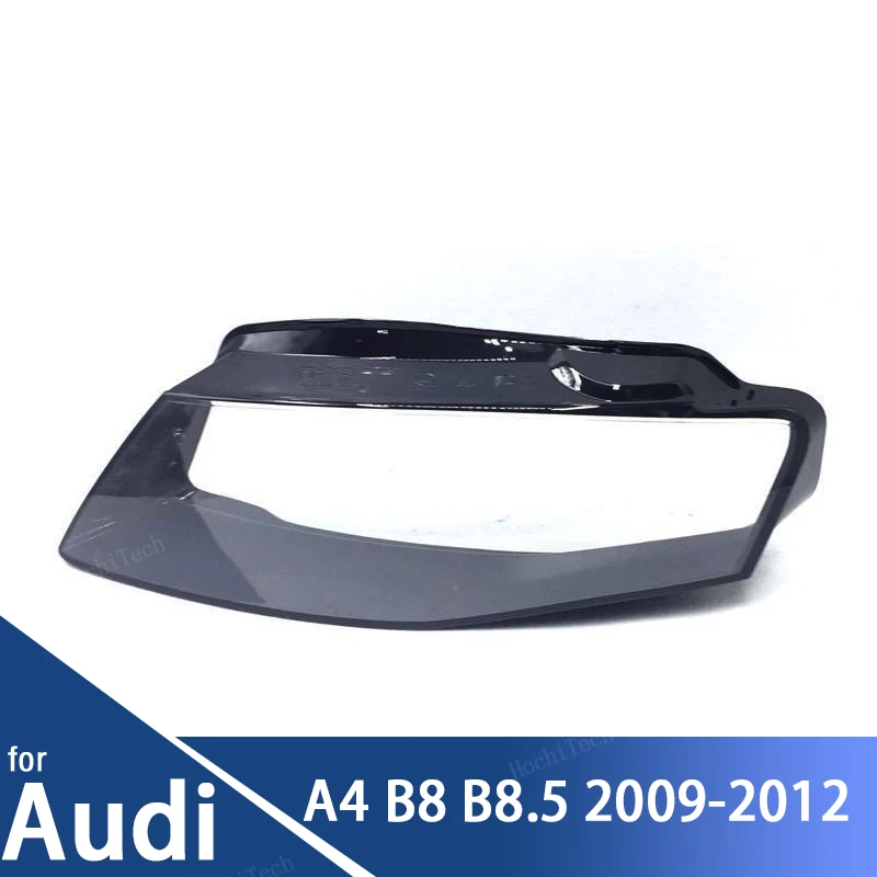 Car Transparent Housing Front Headlights Lens Shell Cover Glass Lamp cover Lampshade For Audi A4 A4L B8 B8.5 2009 2010 2011 2012