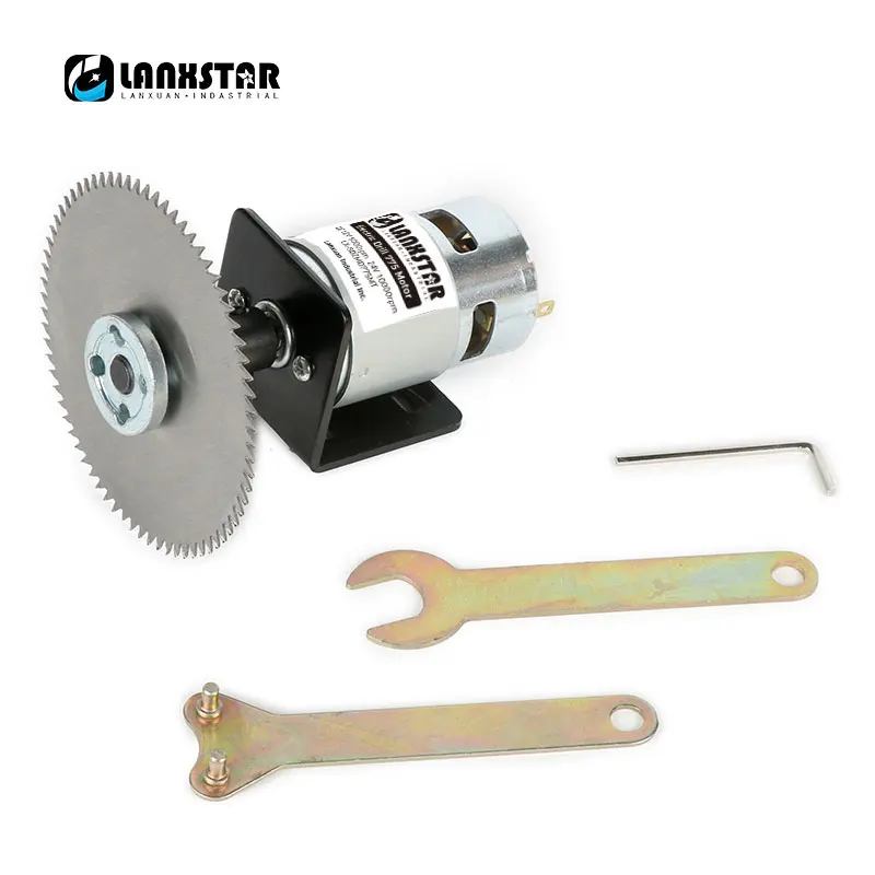 775 Motor Circular Saw 775 Double Ball Bearing Motor Table Saw Adjustable Speed Power Adapter 100MM 110MM Saw Blade