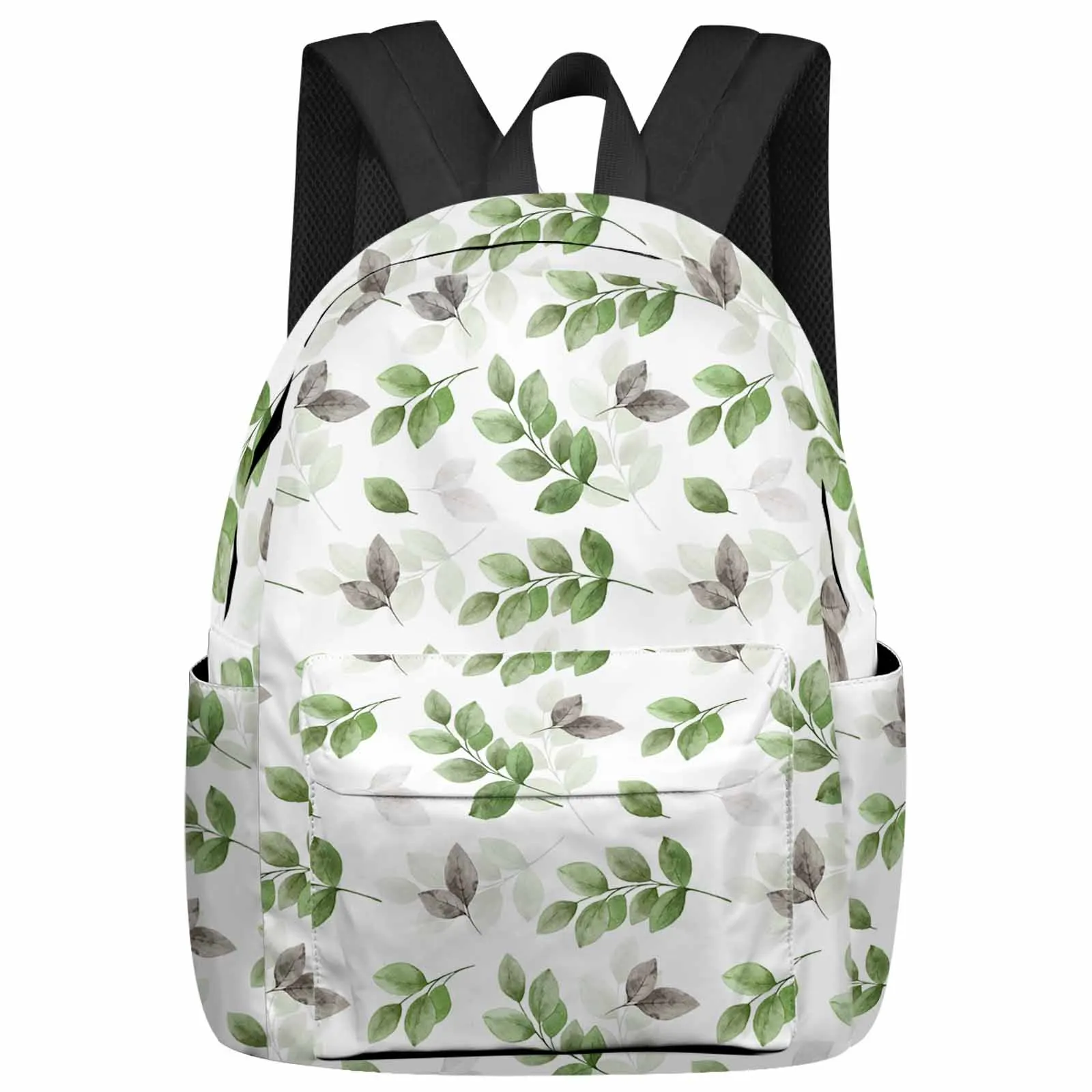 

Eucalyptus With Green Leaves Backpacks Teenagers Student School Bags Laptop Custom Backpack Men Women Travel