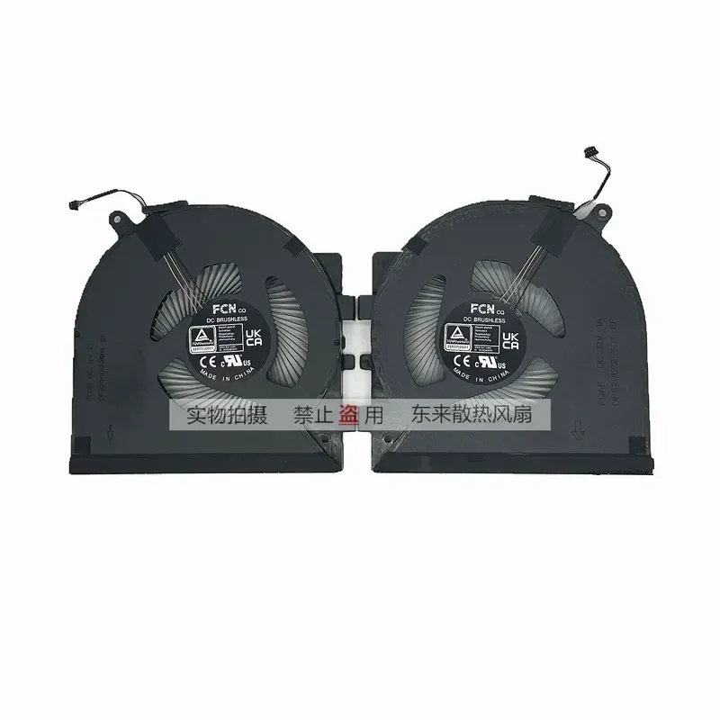 New Cooling Fans for Razer Blade 18 RZ09-0484 2023 Model 24 Replacement Parts