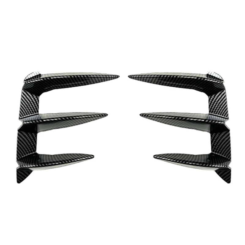 

Car Rear Bumper Splitter Carbon Fiber Spoiler Rear Canard Air Vent Trim for BMW X3 G01 LCI M Sport 2022-2023