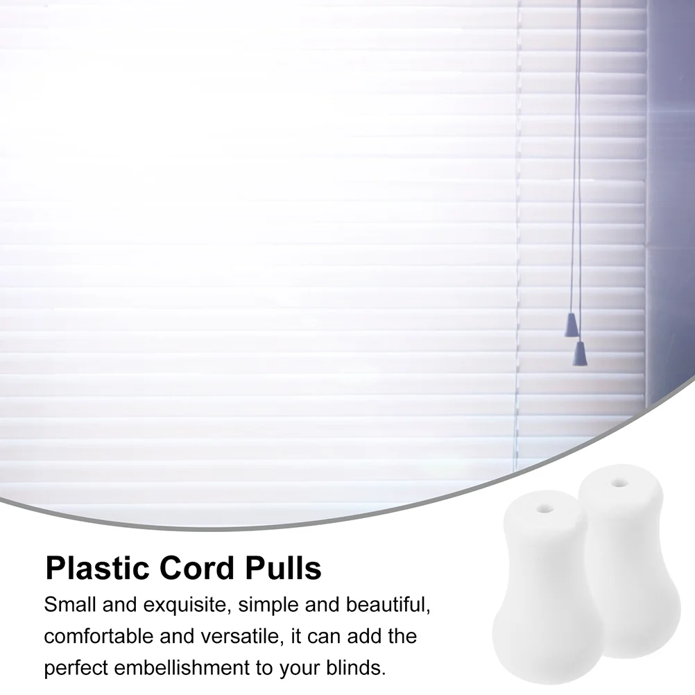 Window Curtain Crafts Shutter Knob Coverings Cord Drops Shade Pulls for Roller Shades Blind Holder Blinds